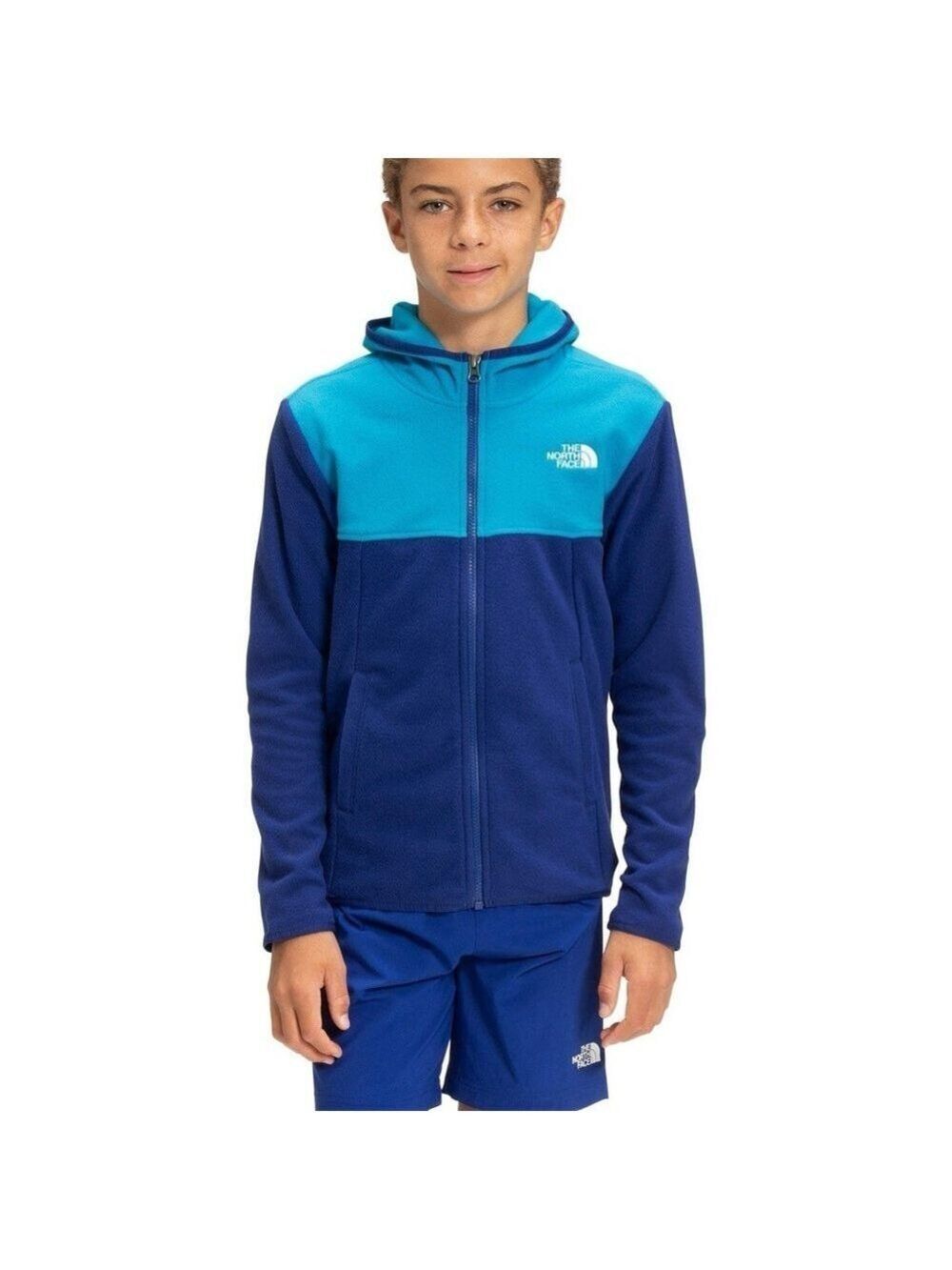 The North Face Glacier Teen Full Zip Fleece Hoodie, size XL (18/20)